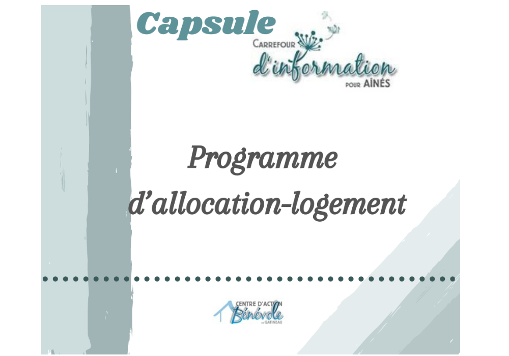 Êtes-vous admissible au programme d’allocation-logement ?