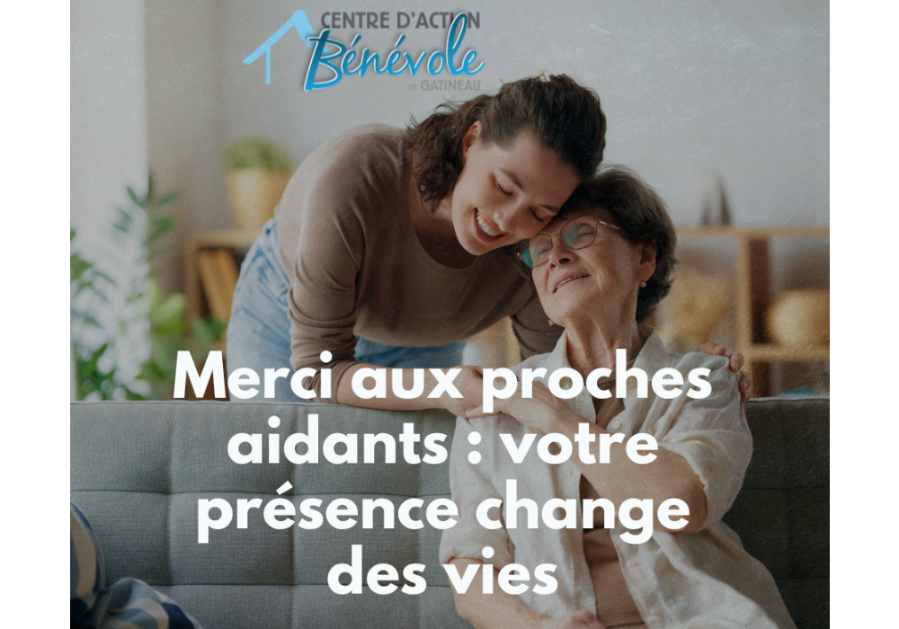 Merci aux proches aidants 