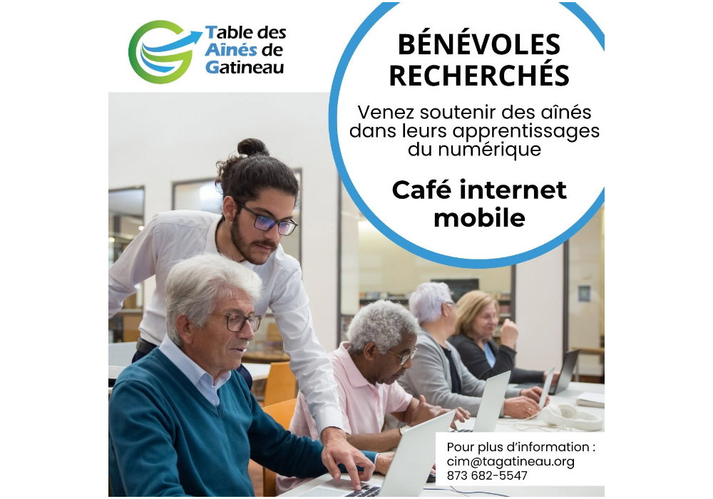 La Table des aînés de Gatineau est à la recherche de bénévoles de tous âges 