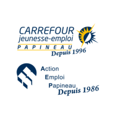 Logo Carrefour jeunesse emploi Papineau / Action Emploi Papineau