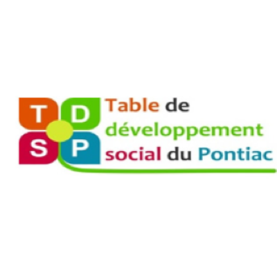 Logo Table de développement social du Pontiac (TDSP)